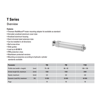 PRECISION SERIES THOMSON PRECISION SERIES RODDED ELECTRIC ACTUATOR<BR>SPECIFY NOTED INFORMATION FOR PRICE AND AVAILABILITY